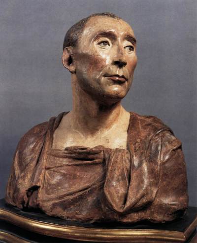 Donatello, Niccolò da Uzzano, 1435 ca,  Museo del Bargello a Firenze