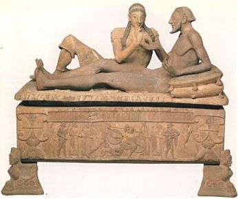 falso sarcofago etrusco, British Museum